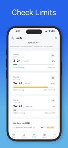 CrewLog MX screenshot
