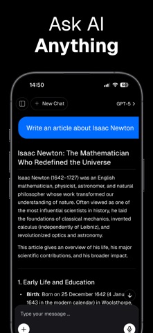 AI Chat - Smart AI Assistant iPhone screenshot