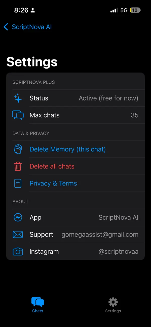 #3. ScriptNova AI (iOS) Ved: Dived Yacoub