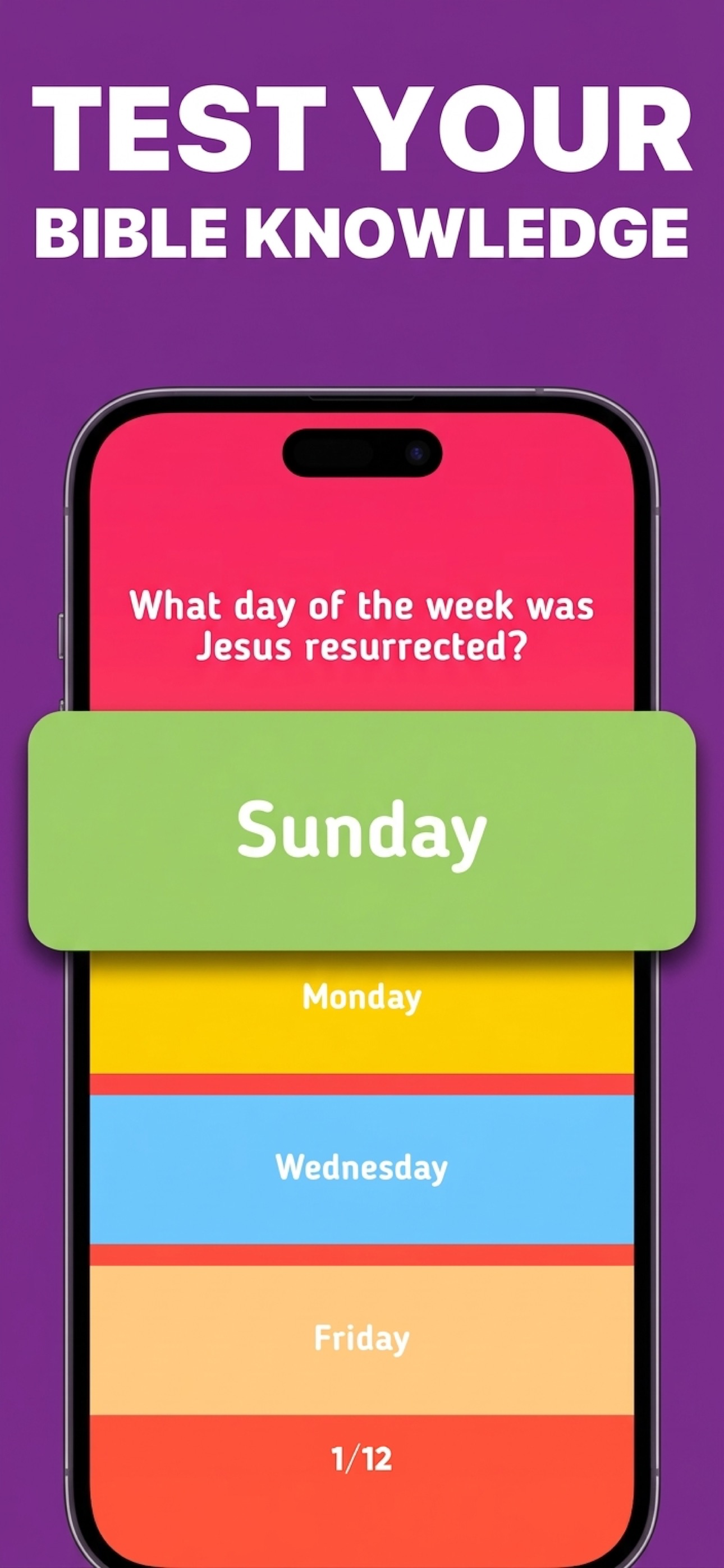 Bible Trivia Quiz - Fun Game