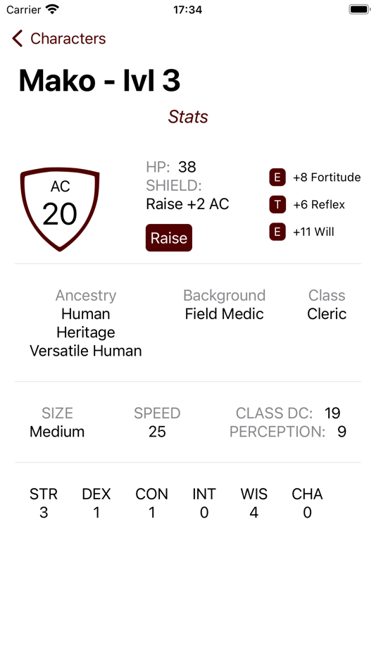 #1. Pathfinder Pocket (iOS) 由: Erick Marquez