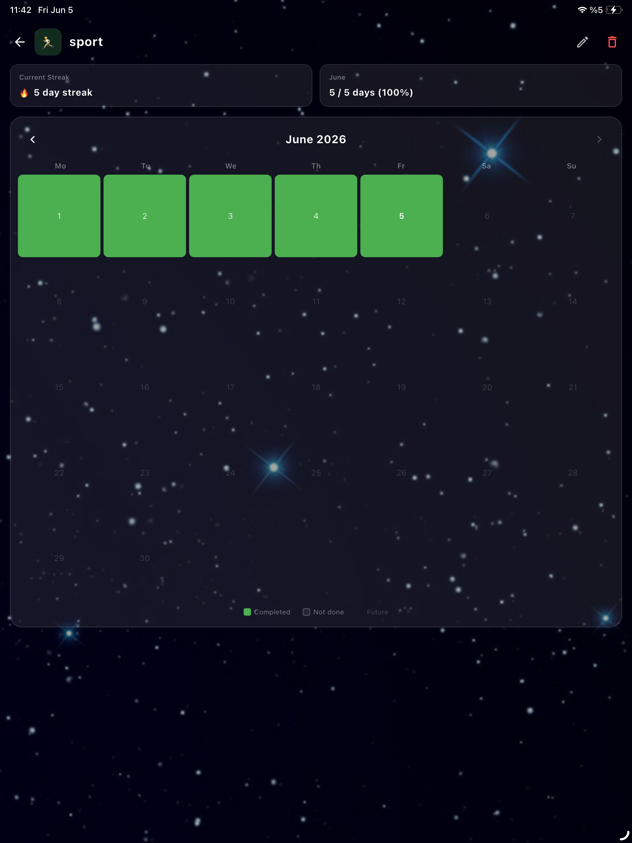 AstroHabit: Habit Tracker screenshot 6