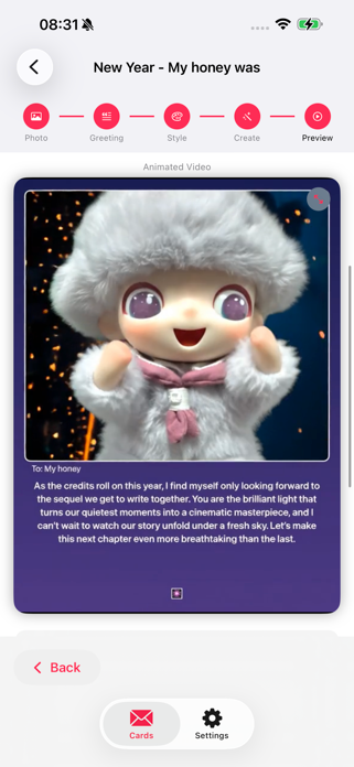 AI CardMotion Screenshot 2 of 6
