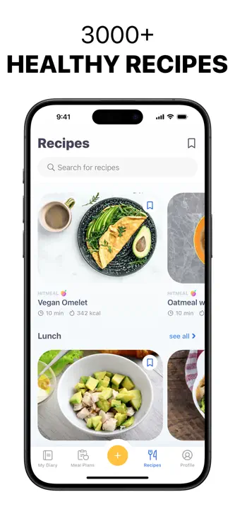 HitMeal－Calorie & Food Tracker: Screenshot 7 von 8