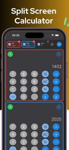 InfiniCalc Split Pro screenshot