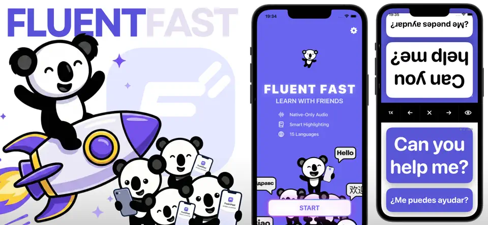 Capture d'écran de FluentFast sur iPhone 1