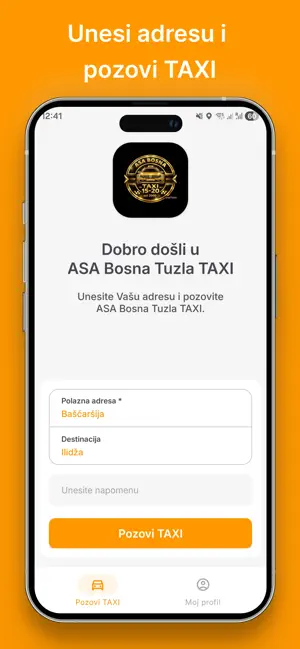 ASA Bosna Tuzla TAXI screenshot 1