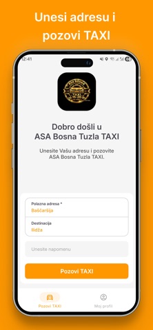 ASA Bosna Tuzla TAXI iPhone screenshot