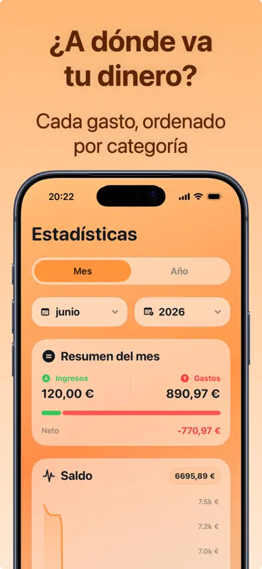 Crena - Gastos y Presupuesto screenshot 5 of 7