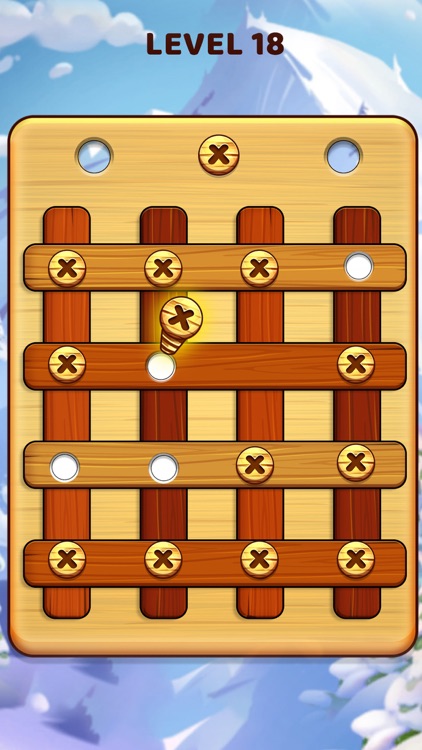 Wood Nuts Bolts Screw Puzzle screenshot-3