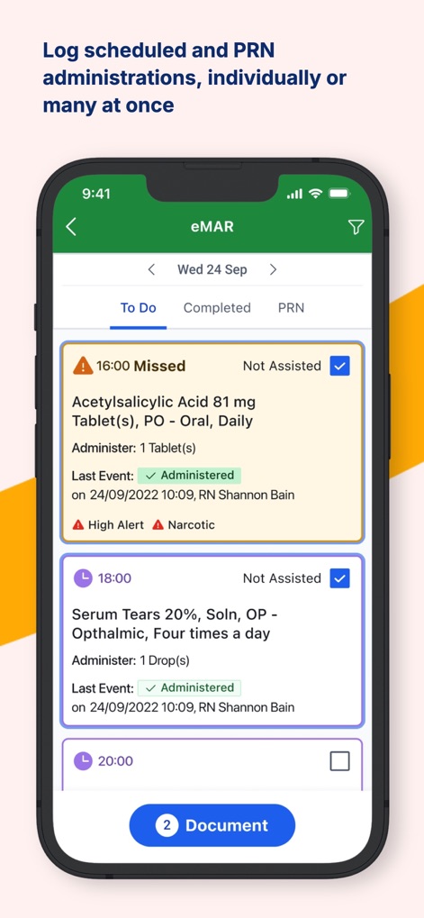 AlayaCare - alayacare-emar-administration