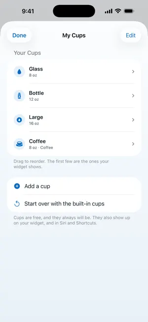 Water Tracker WaterDrop screenshot 4