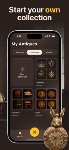 Antica - AI Antique Identifier iPhone screenshot