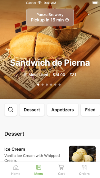 Panzu Brewery iPhone screenshot 2 - Food & Drink app