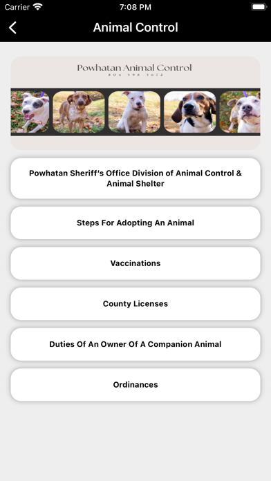 Powhatan Sheriffs Office, VA Screenshot