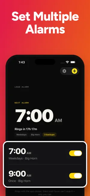 Loud Alarm Clock LOUDEST Sleep screenshot 8