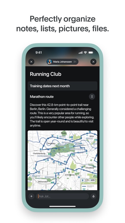 Jot – Notes and chats, with AI