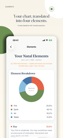 Elementa: Daily Astrology Screenshot 4 of 5