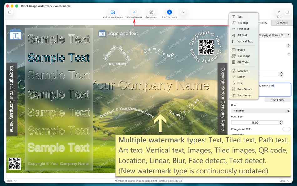 #3. Batch Image Watermark (macOS) 来自: 军 龙