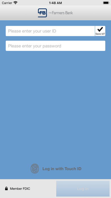 The Farmers Bank – Business Screenshot