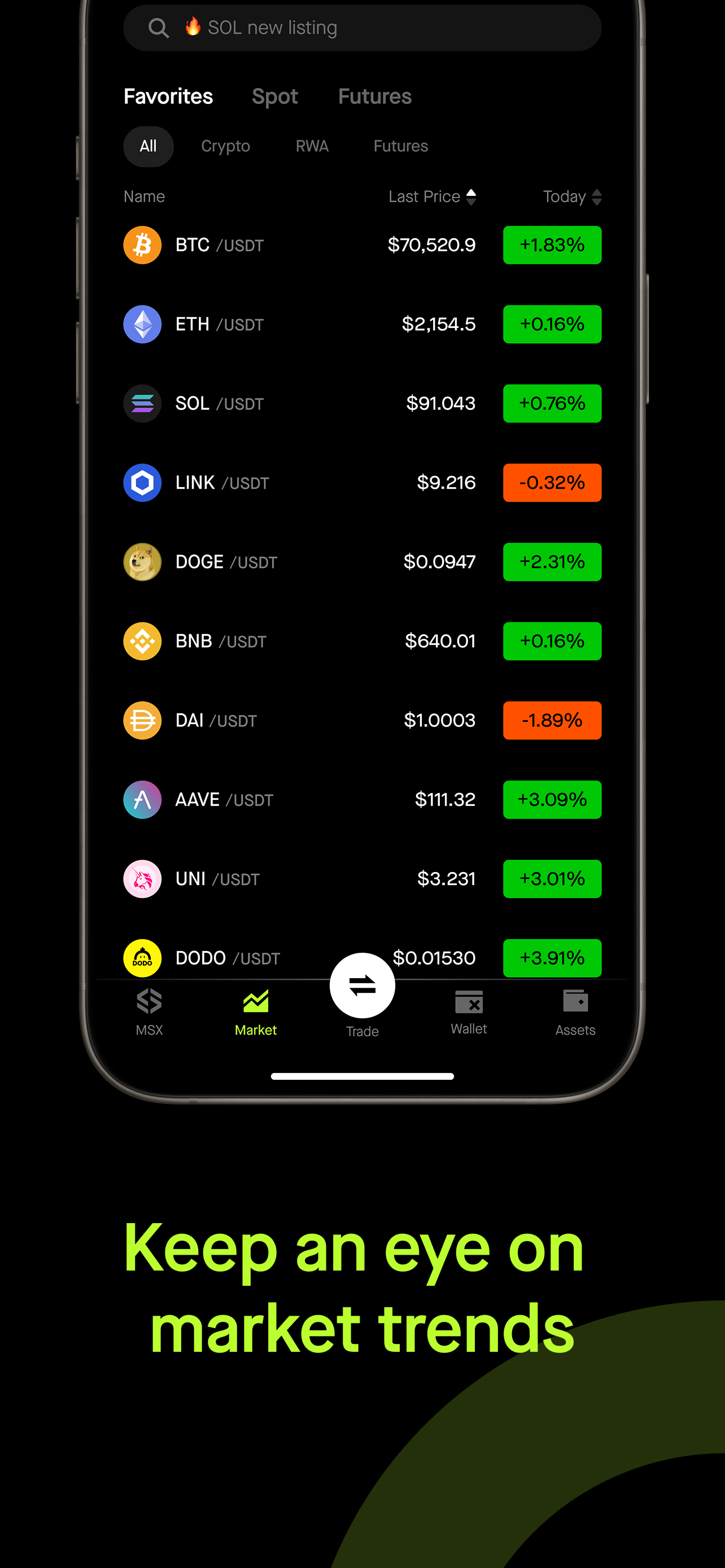 MSX: Buy Bitcoin & Crypto