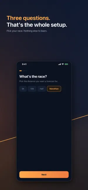 Pacecast: Race Time Calculator screenshot 2