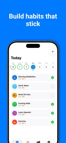 Habit Tracker - Ticked Screenshot 1 of 6