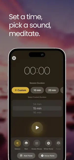 Zen Squares Meditation Timer screenshot 2