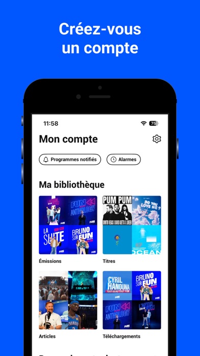 Fun Radio iPhone screenshot 6 - Music app