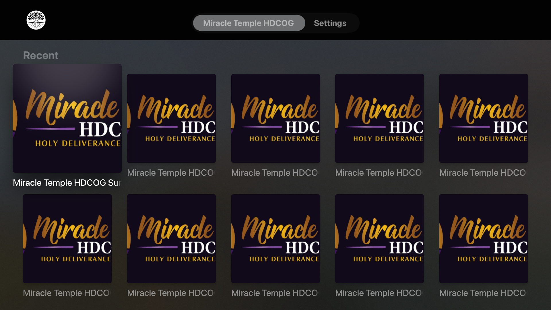 Miracle Temple HDCOG