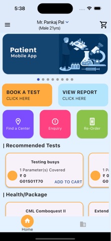 Labmate Patient App Screenshot 5 of 6