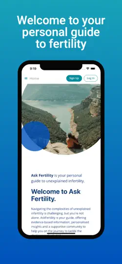 AskFertility iPhone Screenshot 1
