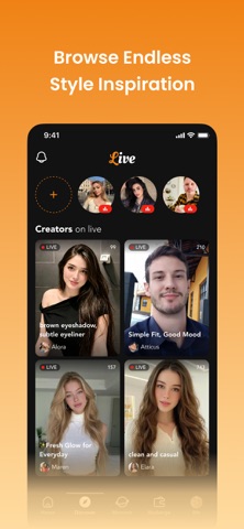 Candy: Live Stream & Videos iPhone screenshot 1