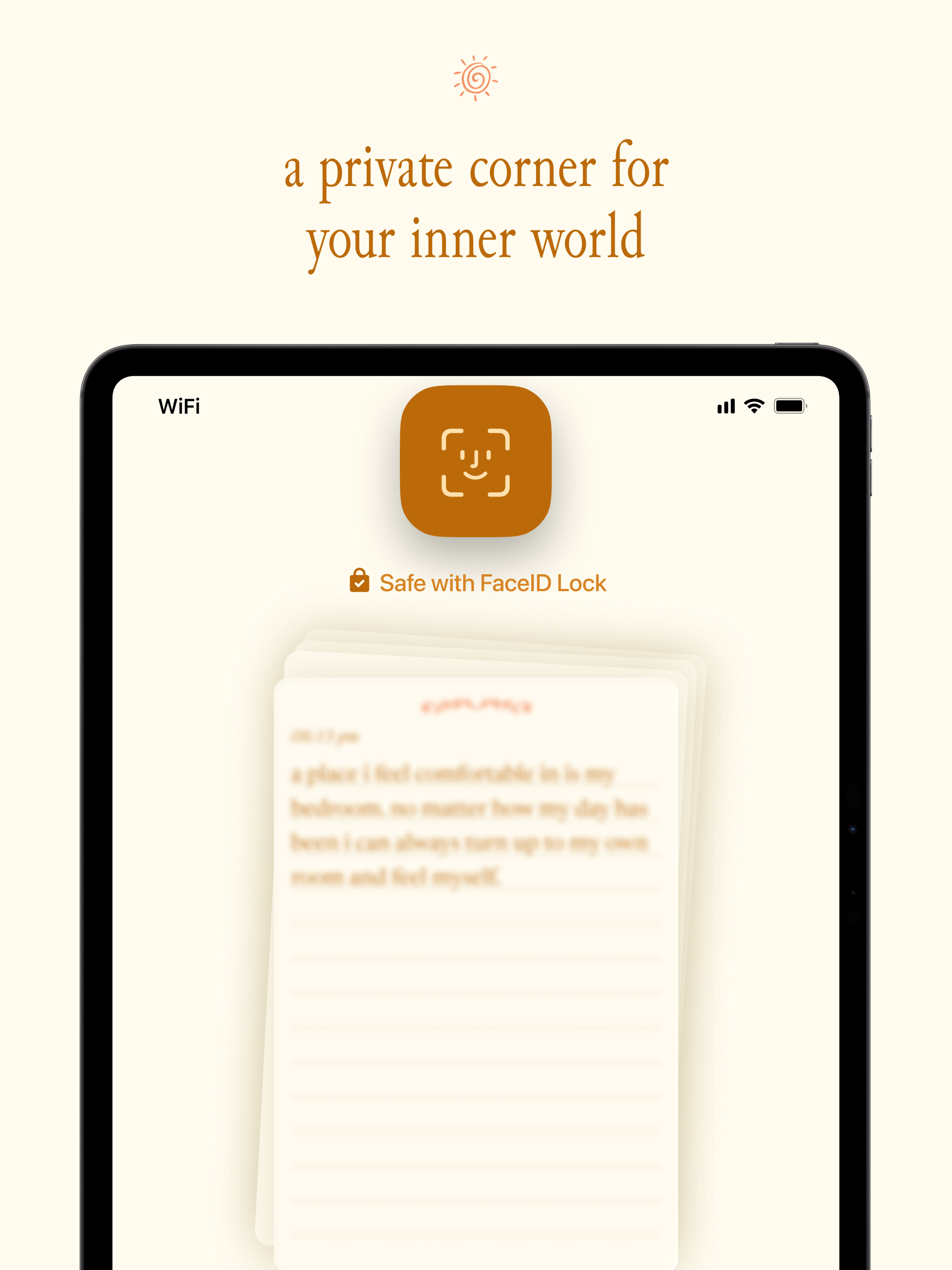 sunbeam: daily journal, diary