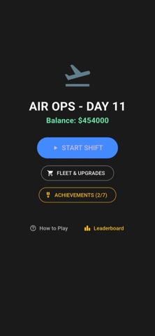 AirlineCEO: Schedule Manager iPhone screenshot