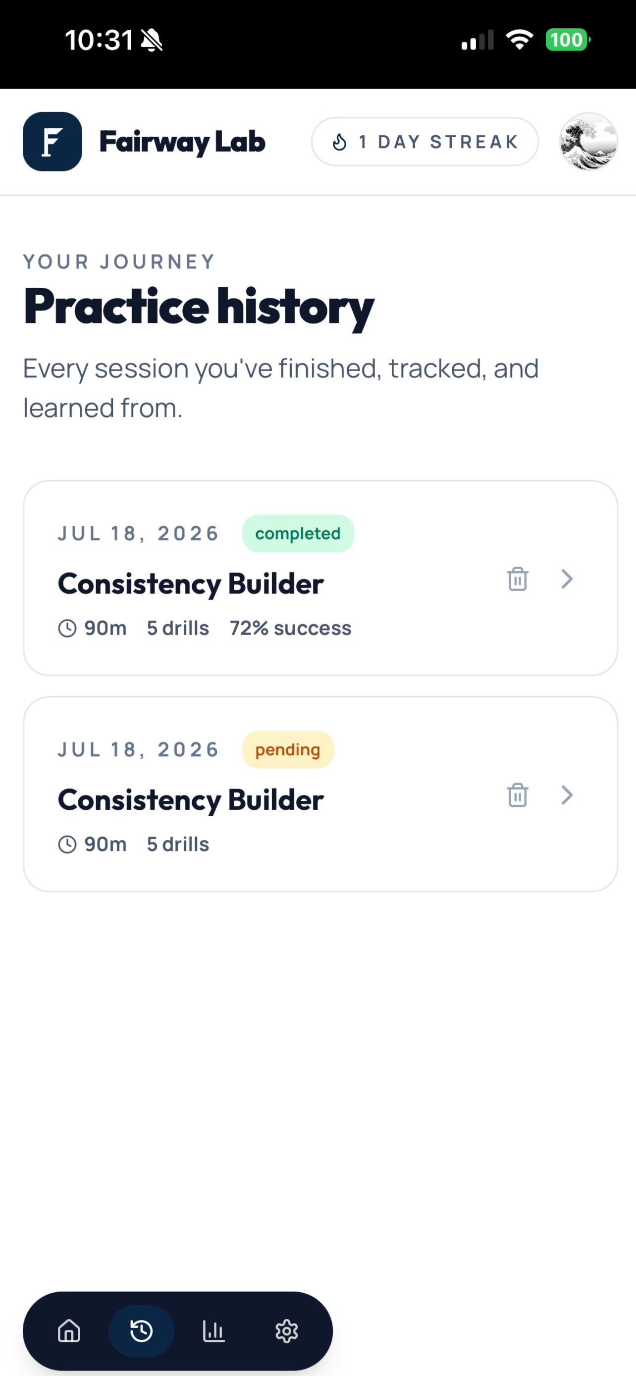 Fairway Labs screenshot 6