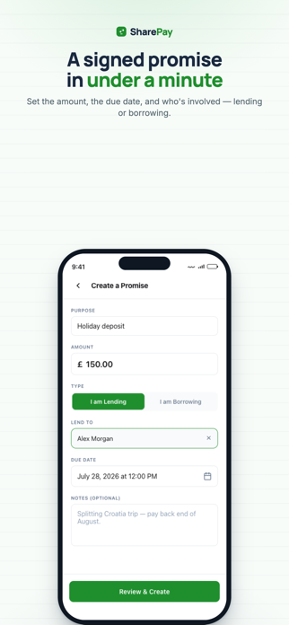 SharePay Screenshot 1 of 3