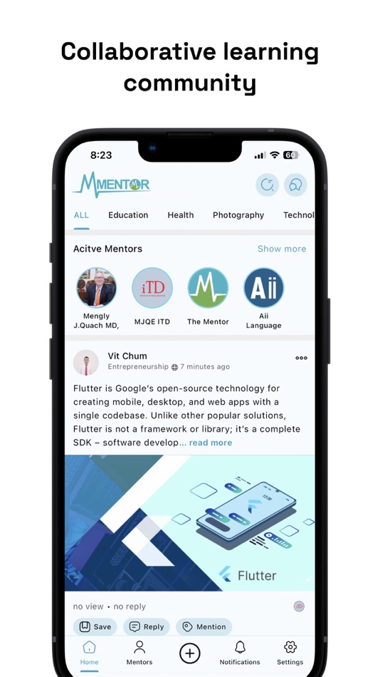 #4. Mentor App (iOS) 由: MENGLY J. QUACH EDUCATION PLC