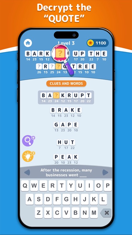 Cryptogram IQ: Word Master!