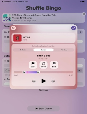 Screenshot #6 pour Shuffle Music Bingo - Game