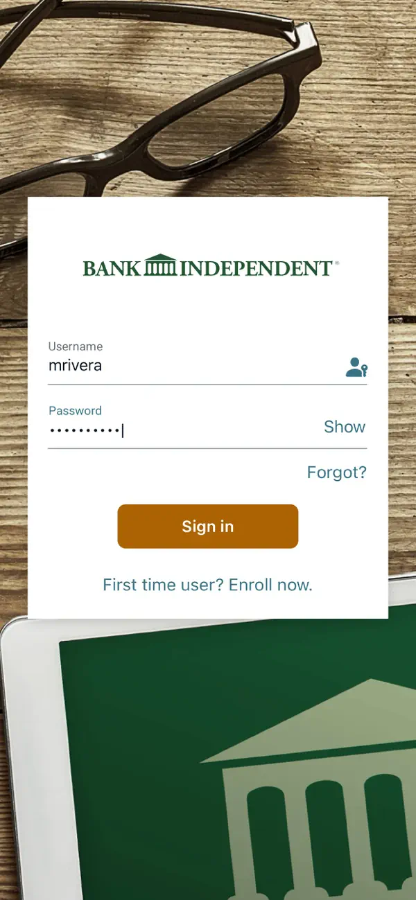 Screenshot #1 pour Bank Independent