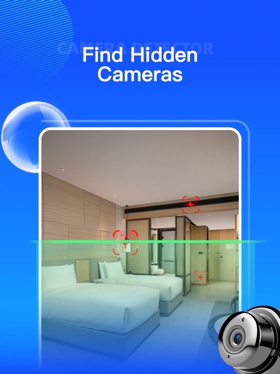 Suspicious Camera Analyzer Pro iPad screenshot 1 - Lifestyle app