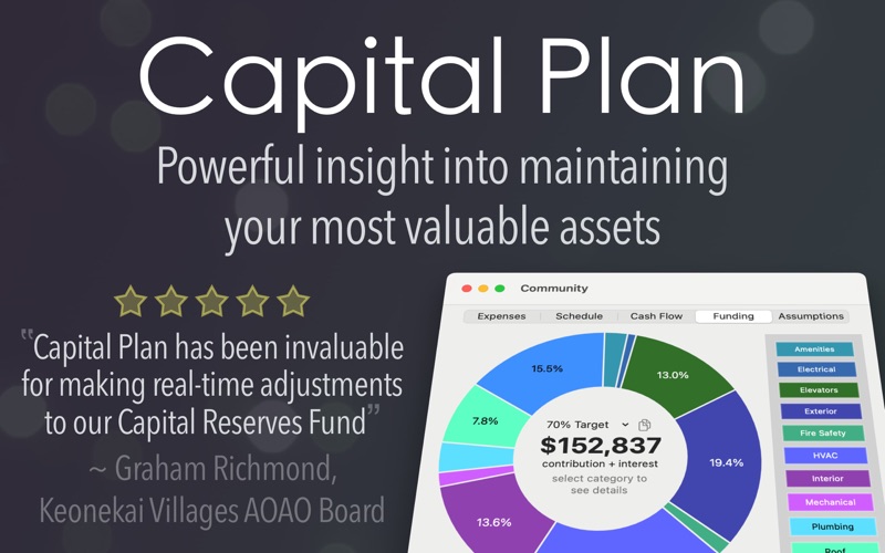 Capital Plan app screenshot 1