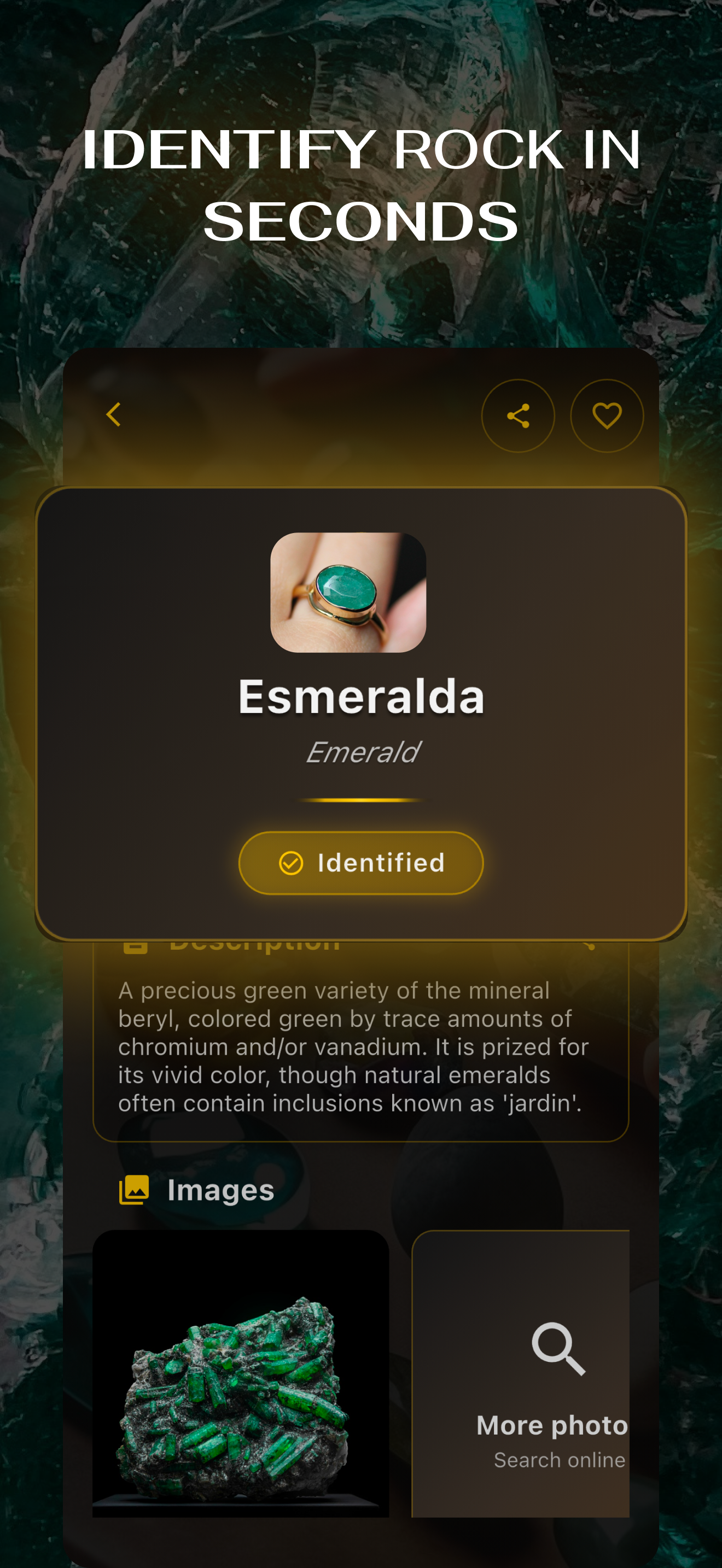 Rock & Gemstone Identifier App