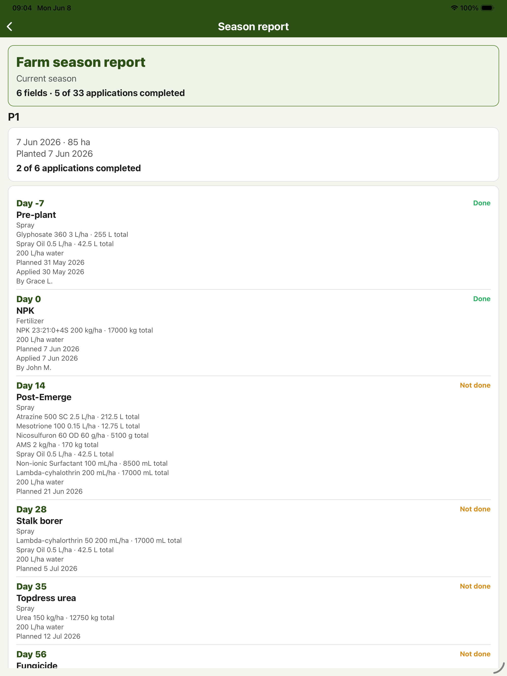 FieldBook Farm Manager screenshot 16