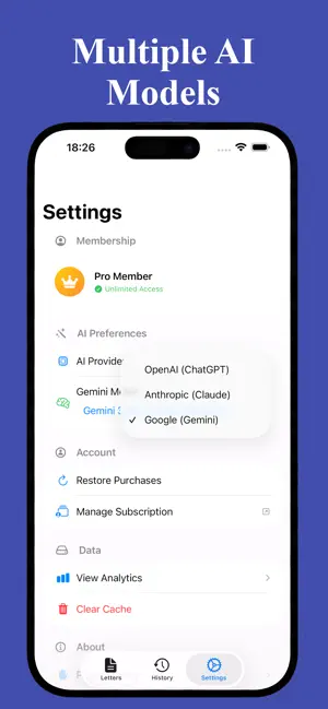 Letter Assistant - AI Writer screenshot 2