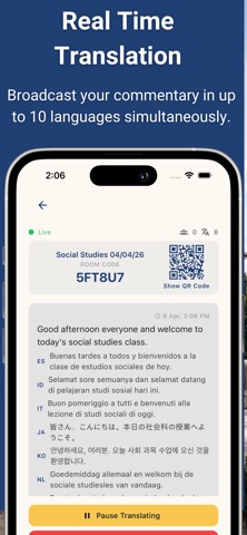 Translatour: Live Translations screenshot