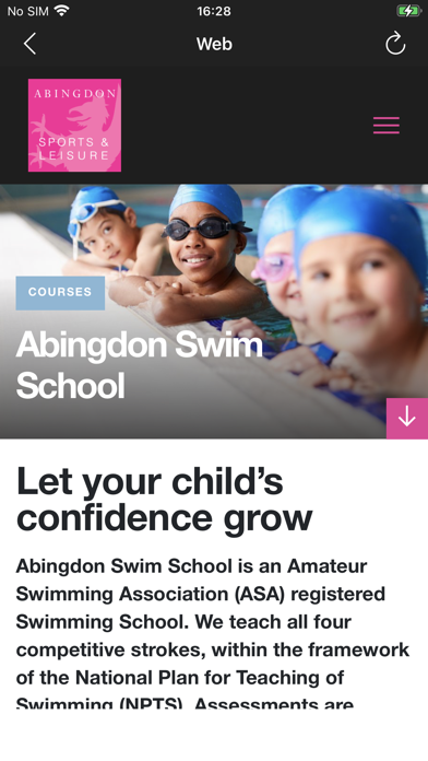 Abingdon Sports and Leisure Screenshot