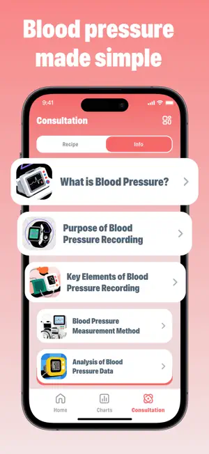 Artery BloodPressure Tracker screenshot 4