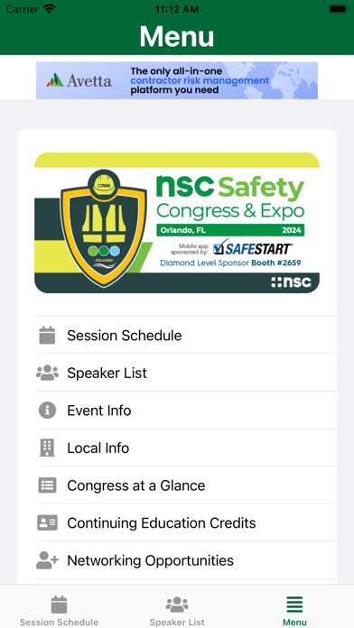 2024 NSC Safety Congress&Expo Screenshot